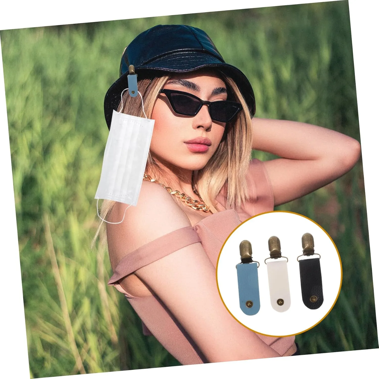TOYANDONA Hat Clips Versatile Hat Retainers for Outdoor Travel Camping Hiking and Boating Convenient Clips for