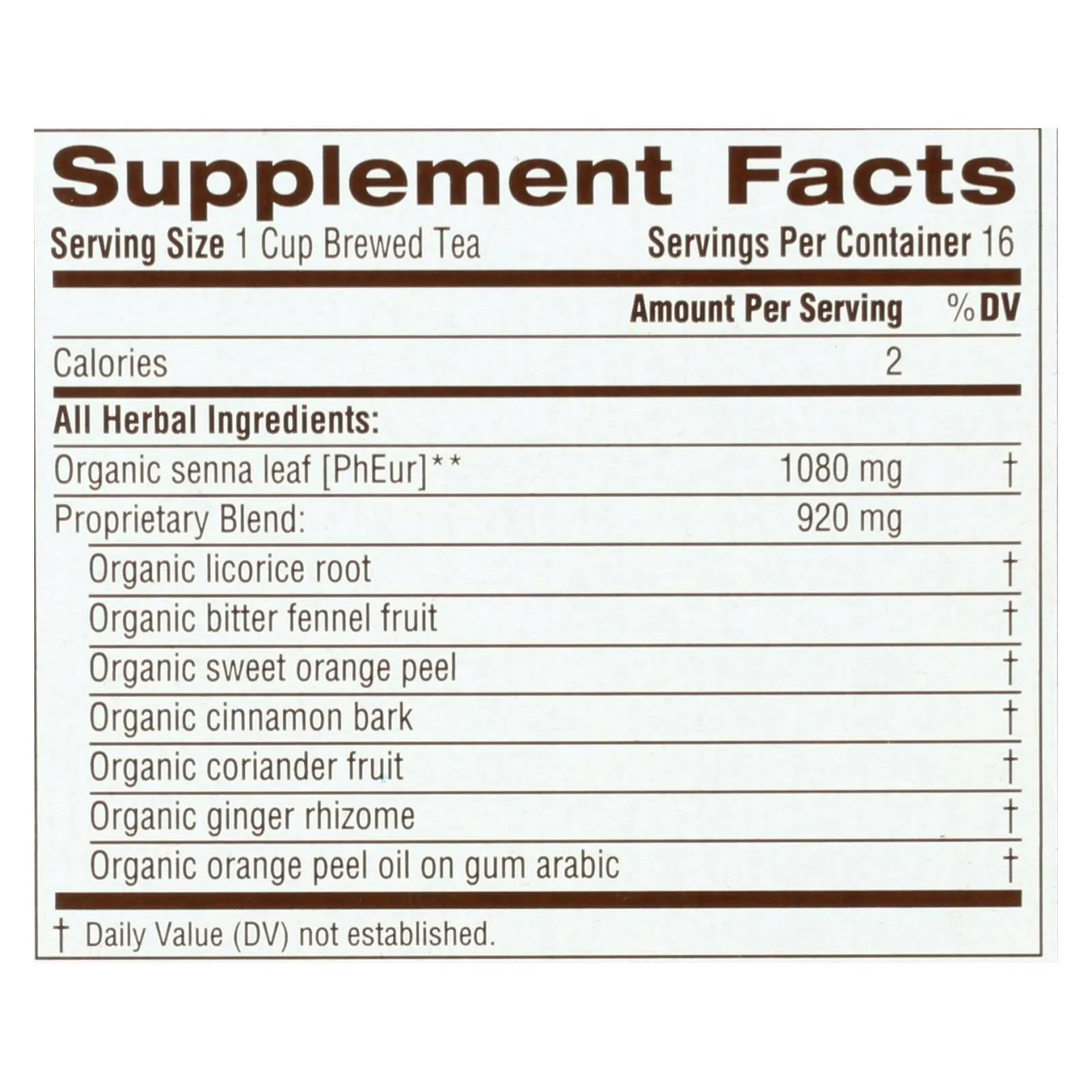 Traditional Medicinals Smooth Move Tea Organic - 16 Ct - Pack of 6