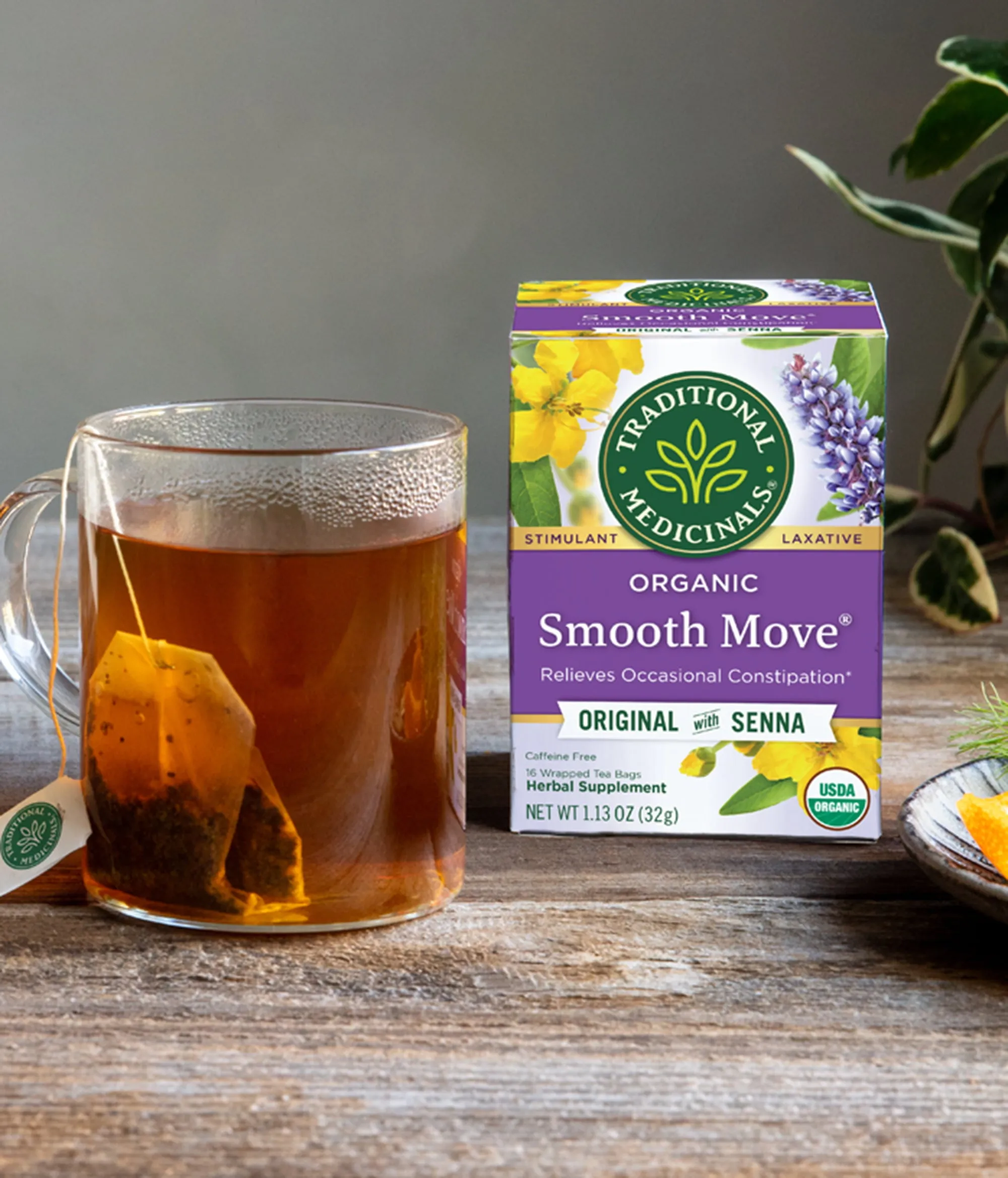 Traditional Medicinals Smooth Move Tea Organic - 16 Ct - Pack of 6