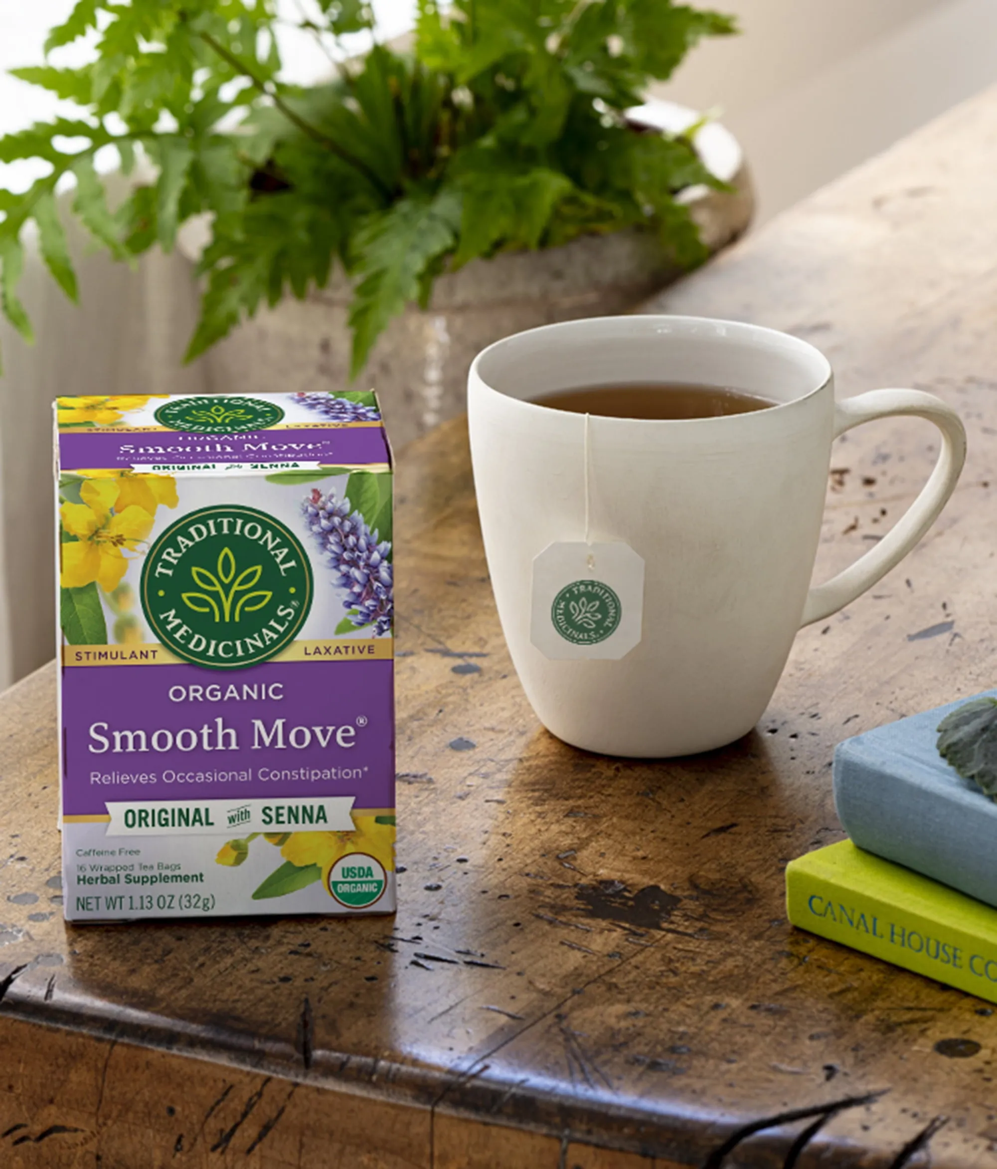 Traditional Medicinals Smooth Move Tea Organic - 16 Ct - Pack of 6
