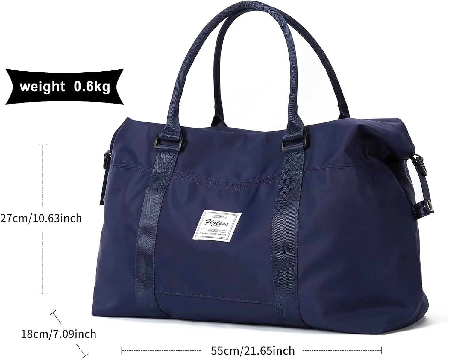Travel Duffel Bag,Sports Tote Gym Bag,Shoulder Weekender Overnight Bag for Women