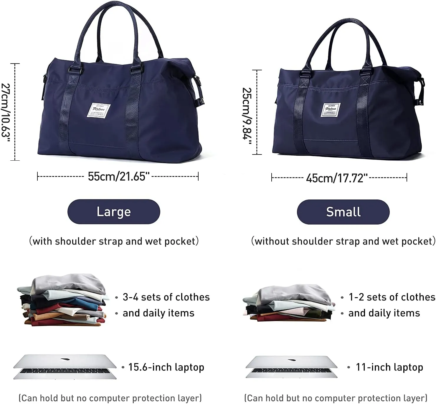Travel Duffel Bag,Sports Tote Gym Bag,Shoulder Weekender Overnight Bag for Women