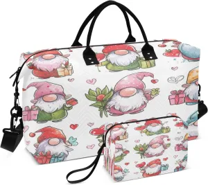 Travel Duffle Bag, Dwarfs Gifts Gym Bag with Storage Bag Weekender Overnight Bag for Men Women Trip Sports Yoga