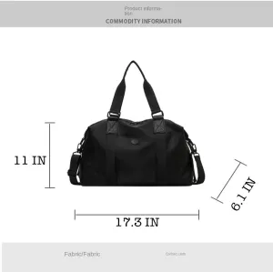 Travel Duffle Bag Waterproof Weekender Bag Carry On Tote Bags for Women, Duffel Bag Sport Gym Bag for Men Women Hospital Bag for Delivery Overnight Bag Luggage Bag (Green)