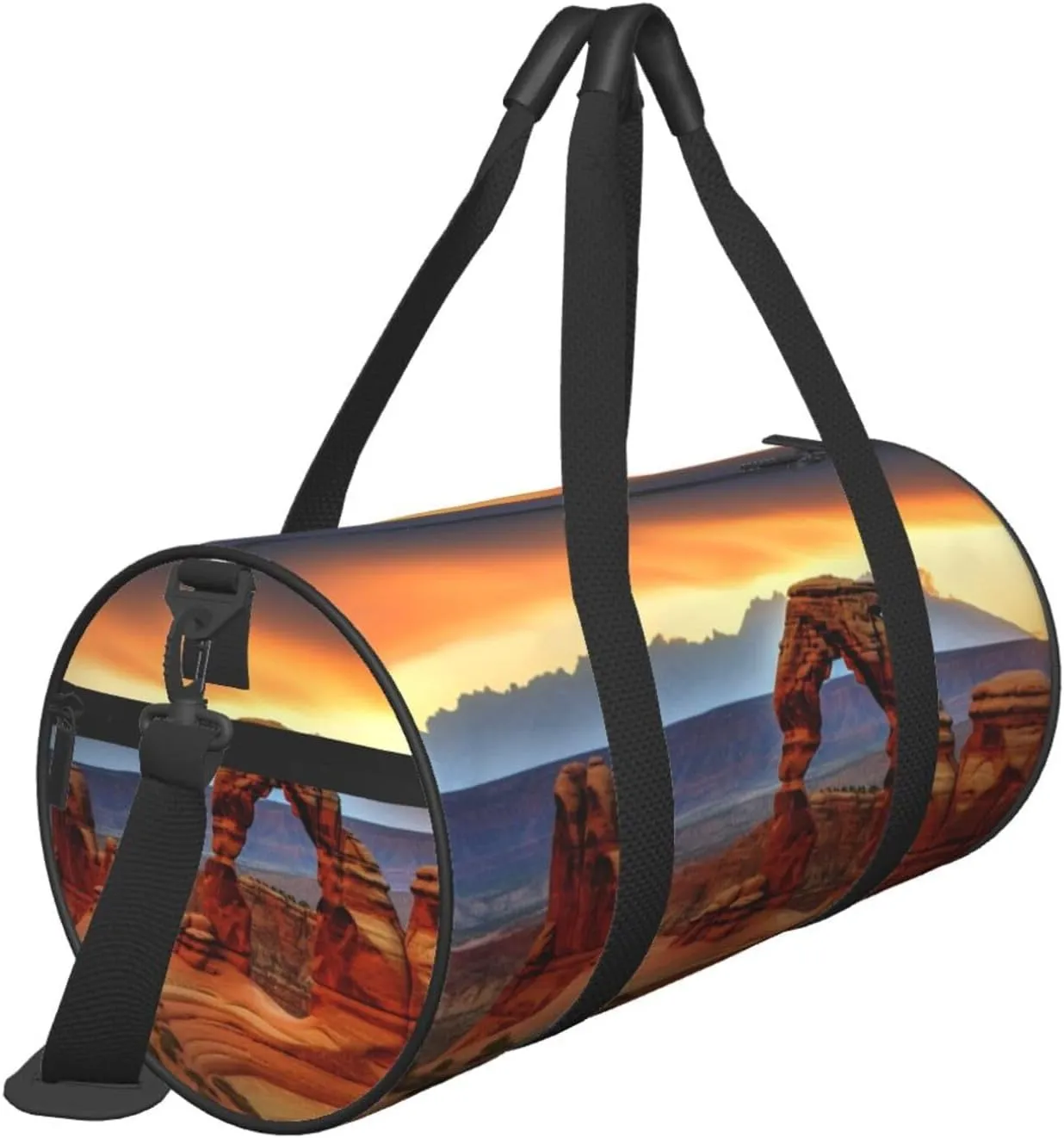 Travel Duffle Bag Weekender Bags For Men Women With Shoe Compartment Large Capacity Weekender Overnight Bag Arches National Park Carry On Tote Bags Sport Gym Bag For Travel Yoga