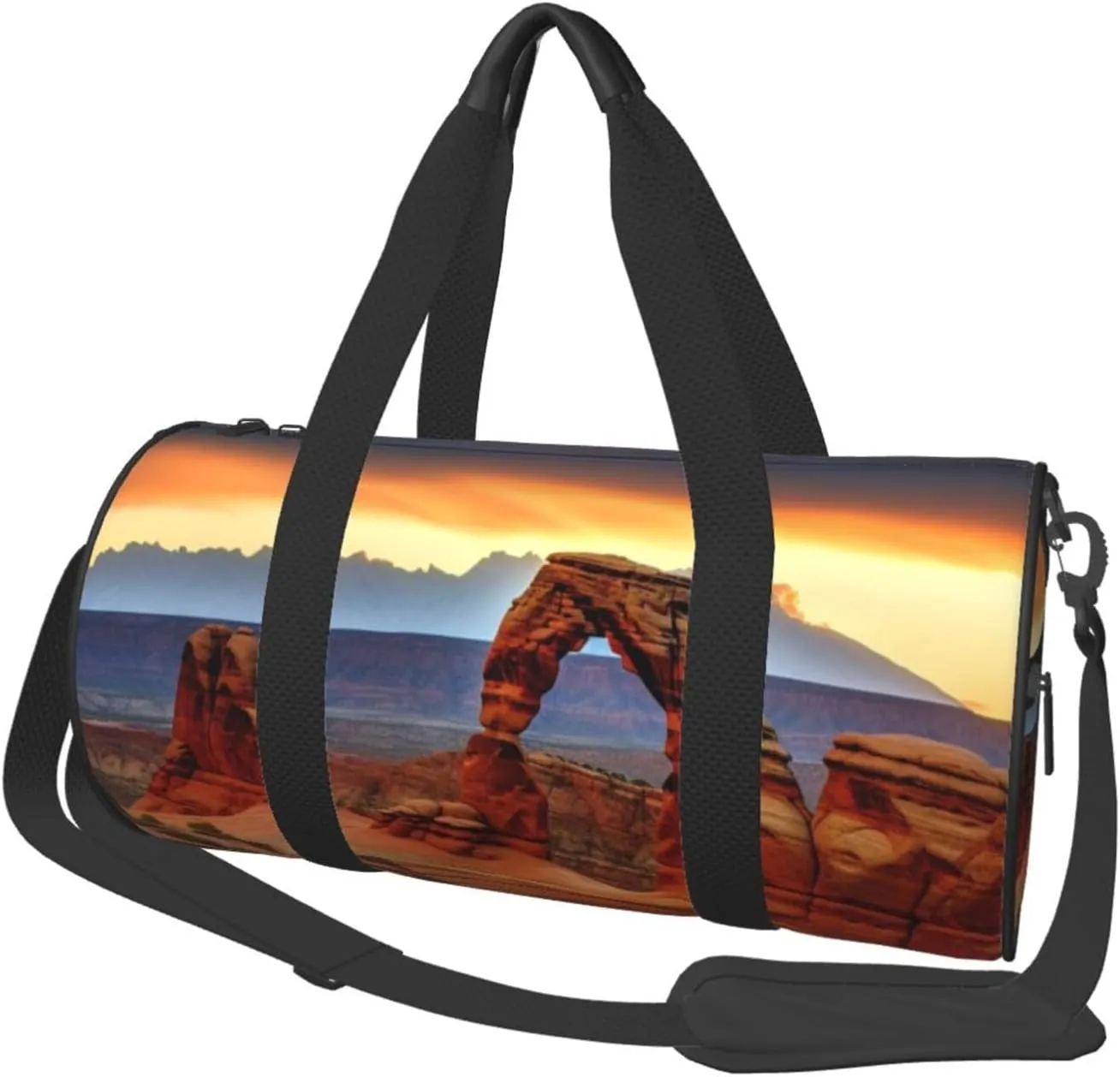 Travel Duffle Bag Weekender Bags For Men Women With Shoe Compartment Large Capacity Weekender Overnight Bag Arches National Park Carry On Tote Bags Sport Gym Bag For Travel Yoga