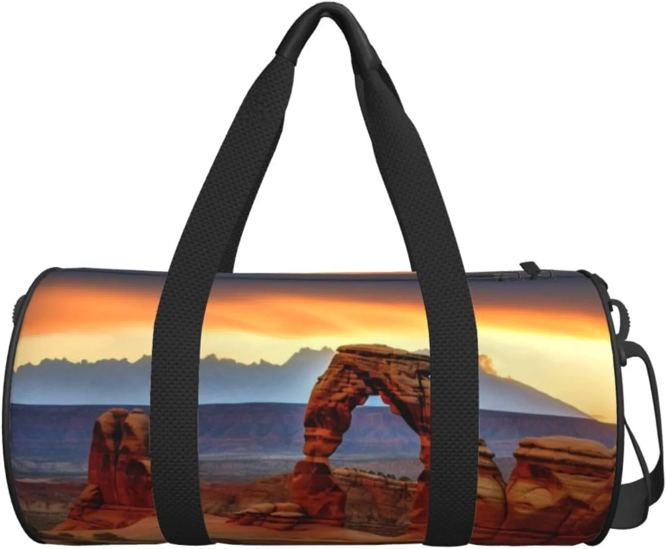 Travel Duffle Bag Weekender Bags For Men Women With Shoe Compartment Large Capacity Weekender Overnight Bag Arches National Park Carry On Tote Bags Sport Gym Bag For Travel Yoga