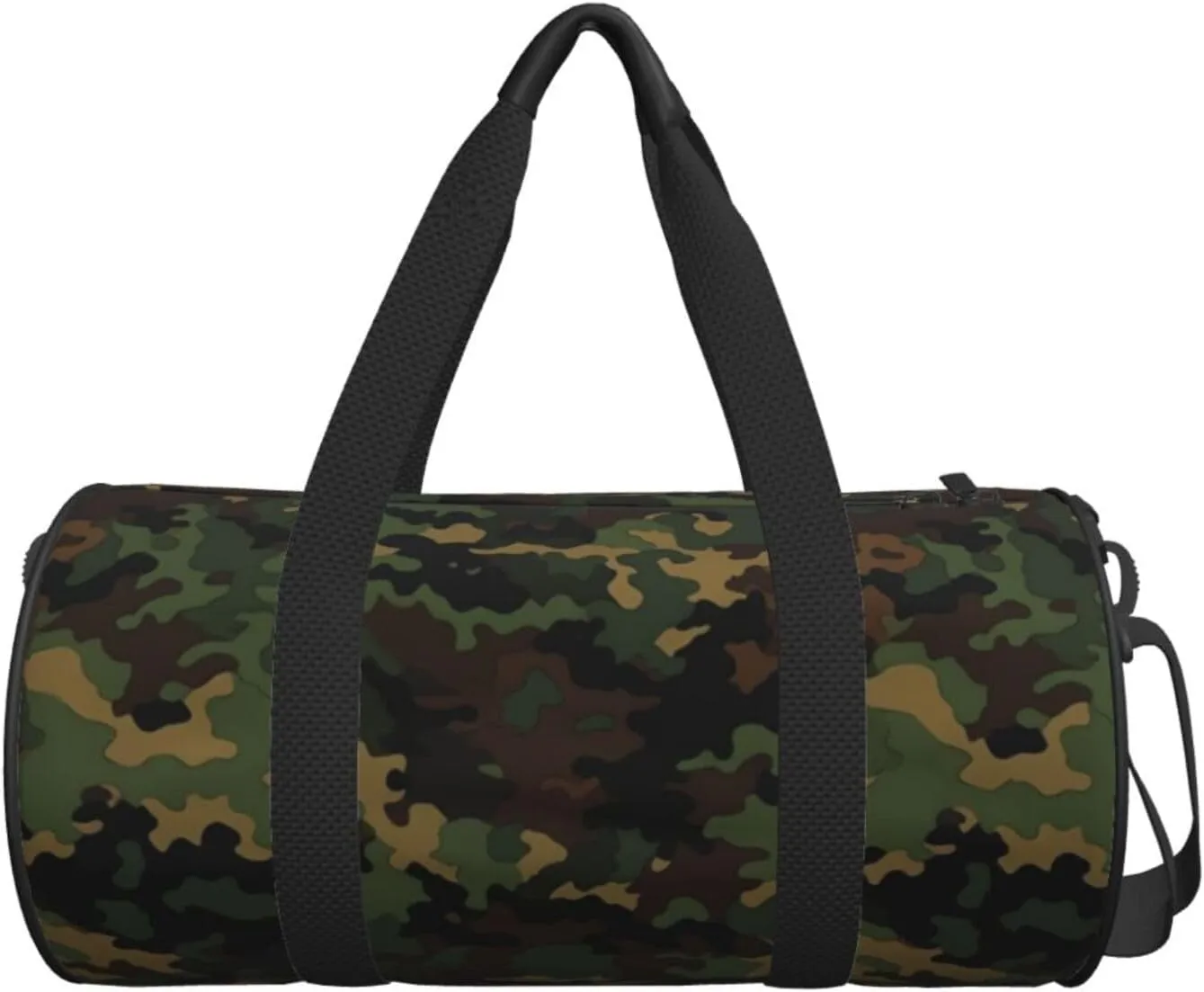 Travel Duffle Bag Weekender Bags For Men Women With Shoe Compartment Large Capacity Weekender Overnight Bag Camouflage Pattern Carry On Tote Bags Sport Gym Bag For Travel Yoga
