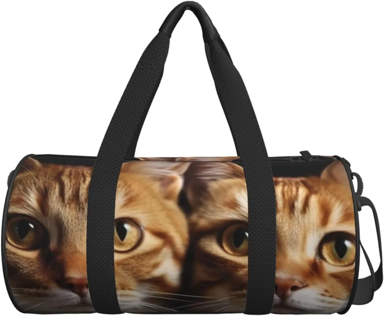 Travel Duffle Bag Weekender Bags For Men Women With Shoe Compartment Large Capacity Weekender Overnight Bag Cats Carry On Tote Bags Sport Gym Bag For Travel Yoga