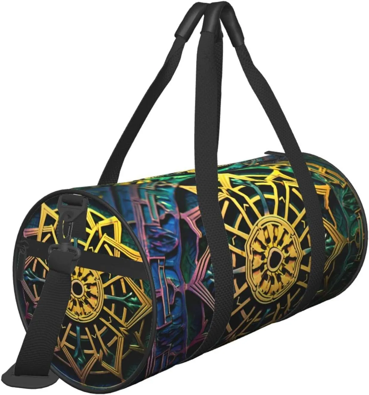 Travel Duffle Bag Weekender Bags For Men Women With Shoe Compartment Large Capacity Weekender Overnight Bag Circular Key Carry On Tote Bags Sport Gym Bag For Travel Yoga