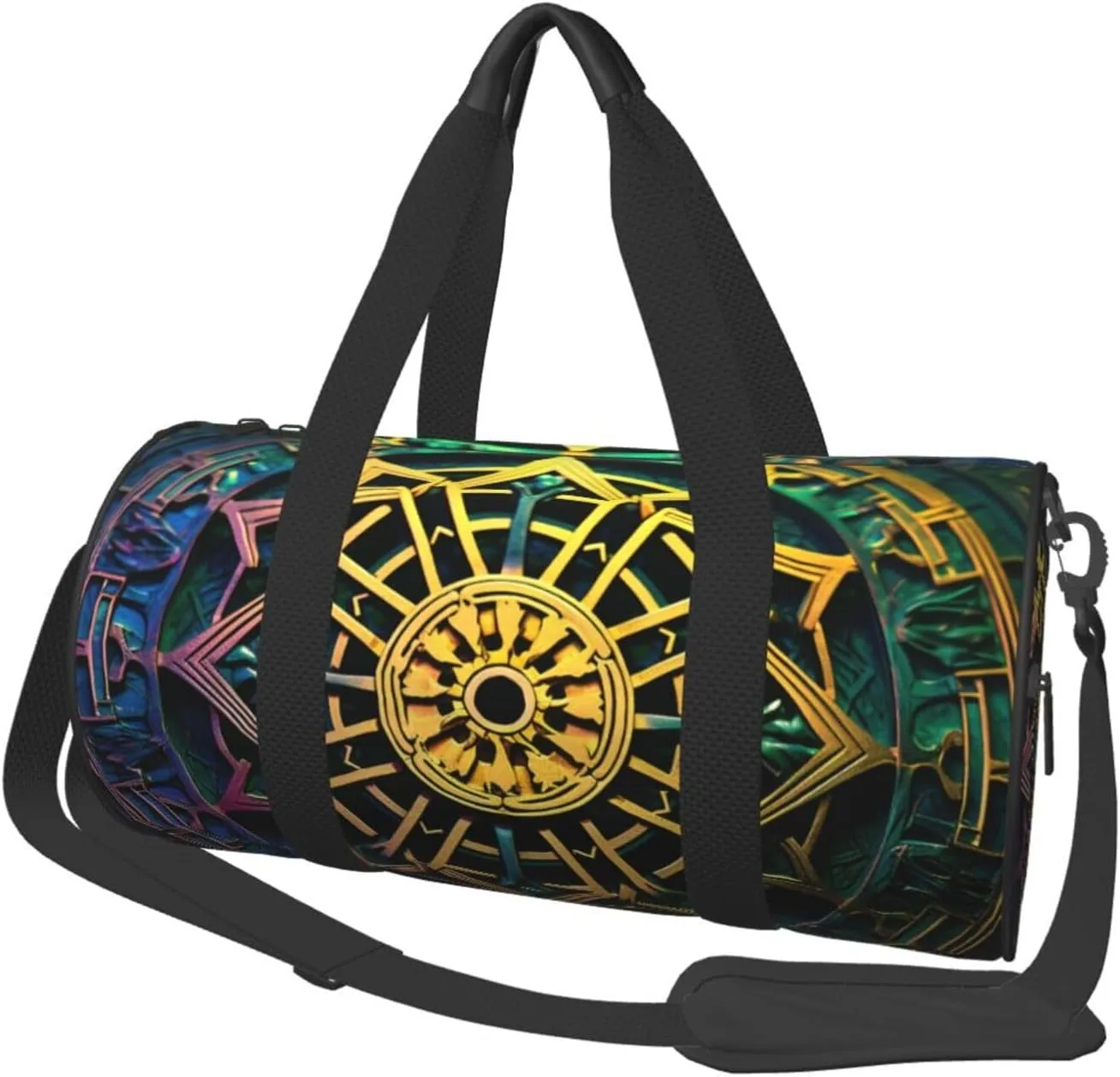 Travel Duffle Bag Weekender Bags For Men Women With Shoe Compartment Large Capacity Weekender Overnight Bag Circular Key Carry On Tote Bags Sport Gym Bag For Travel Yoga