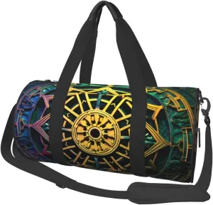 Travel Duffle Bag Weekender Bags For Men Women With Shoe Compartment Large Capacity Weekender Overnight Bag Circular Key Carry On Tote Bags Sport Gym Bag For Travel Yoga