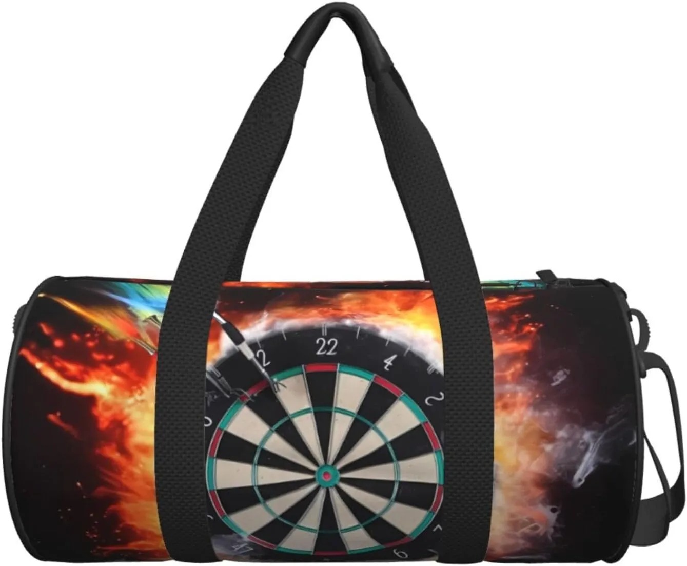 Travel Duffle Bag Weekender Bags For Men Women With Shoe Compartment Large Capacity Weekender Overnight Bag Dart Board Carry On Tote Bags Sport Gym Bag For Travel Yoga