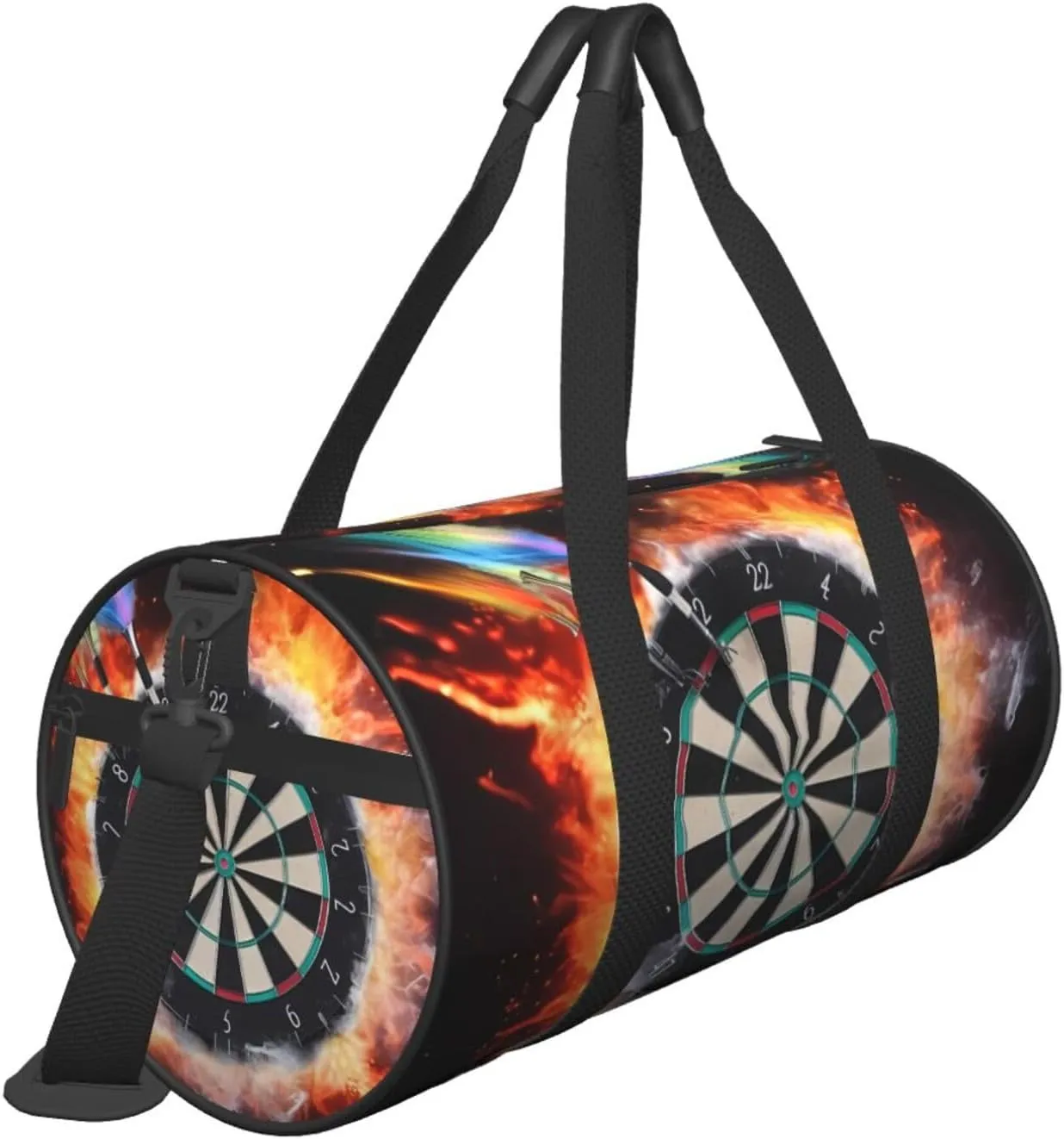 Travel Duffle Bag Weekender Bags For Men Women With Shoe Compartment Large Capacity Weekender Overnight Bag Dart Board Carry On Tote Bags Sport Gym Bag For Travel Yoga