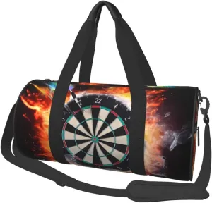 Travel Duffle Bag Weekender Bags For Men Women With Shoe Compartment Large Capacity Weekender Overnight Bag Dart Board Carry On Tote Bags Sport Gym Bag For Travel Yoga