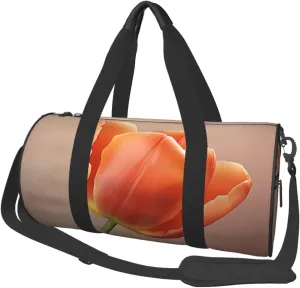 Travel Duffle Bag Weekender Bags for Men Women with Shoe Compartment Large Capacity Weekender Overnight Bag Flower Carry On Tote Bags Sport Gym Bag for Travel Yoga