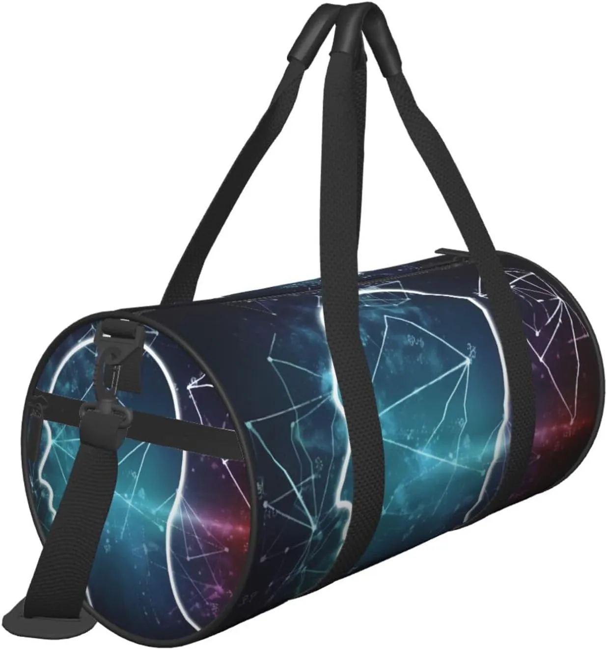 Travel Duffle Bag Weekender Bags For Men Women With Shoe Compartment Large Capacity Weekender Overnight Bag Formulas Shapes Theory Math Lesson Carry On Tote Bags Sport Gym Bag For Travel Yoga
