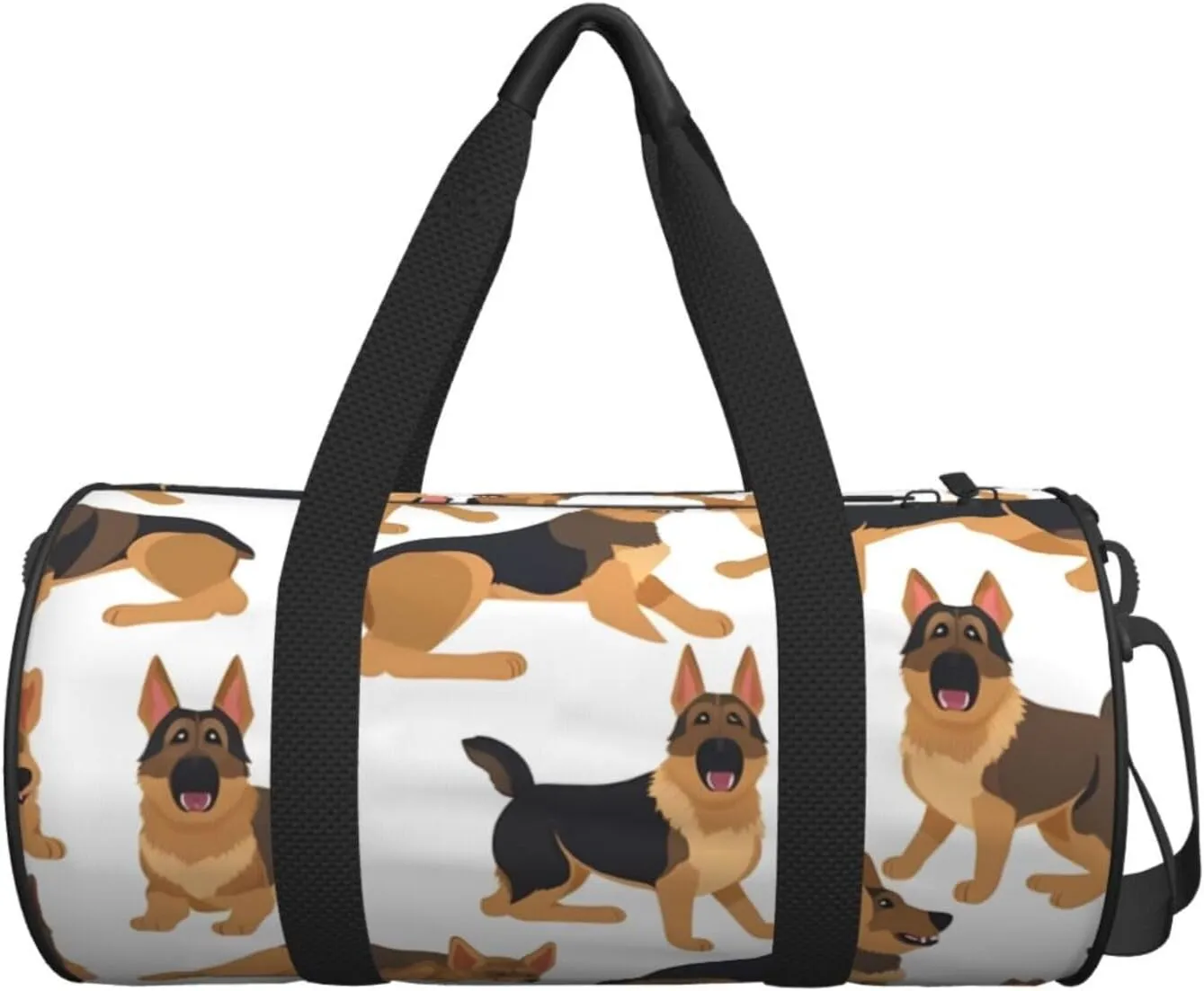 Travel Duffle Bag Weekender Bags For Men Women With Shoe Compartment Large Capacity Weekender Overnight Bag German Shepherd Carry On Tote Bags Sport Gym Bag For Travel Yoga