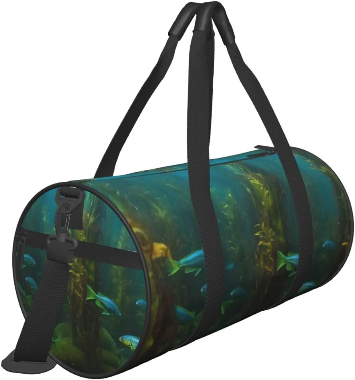 Travel Duffle Bag Weekender Bags For Men Women With Shoe Compartment Large Capacity Weekender Overnight Bag Important Habitat Fish Grow Dope Carry On Tote Bags Sport Gym Bag For Travel Yoga