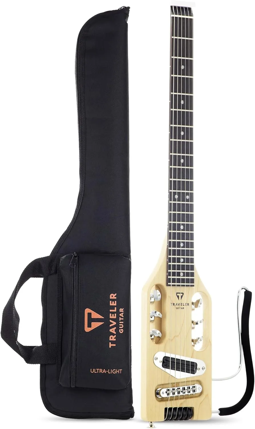 Traveler Guitar 6 String Solid-Body Electric, Right, Maple, (ULE MPS)