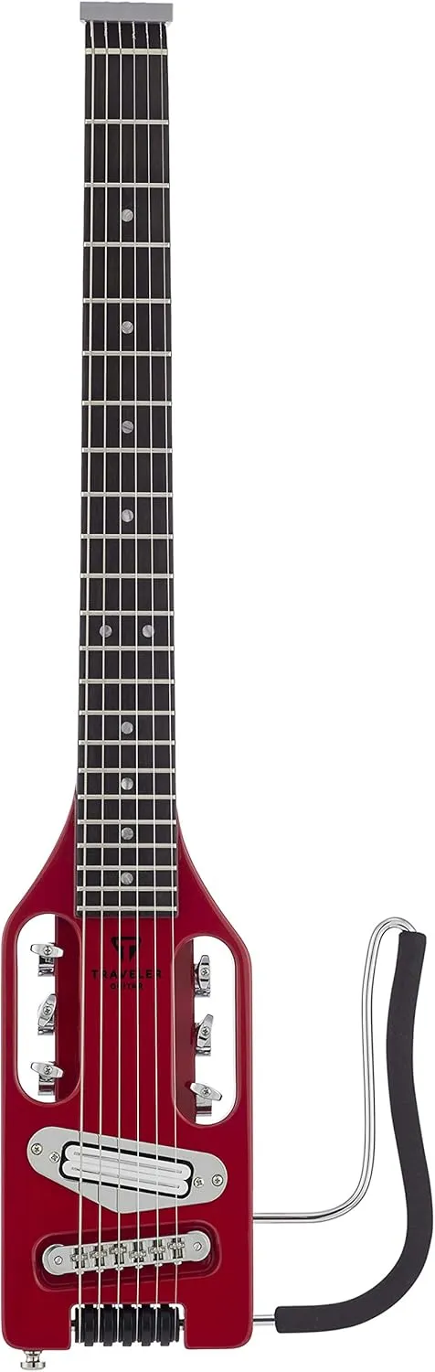 Traveler Guitar Ultra-Light 6 String Solid-Body Electric, Right, Torino Red, (ULE TRDG)