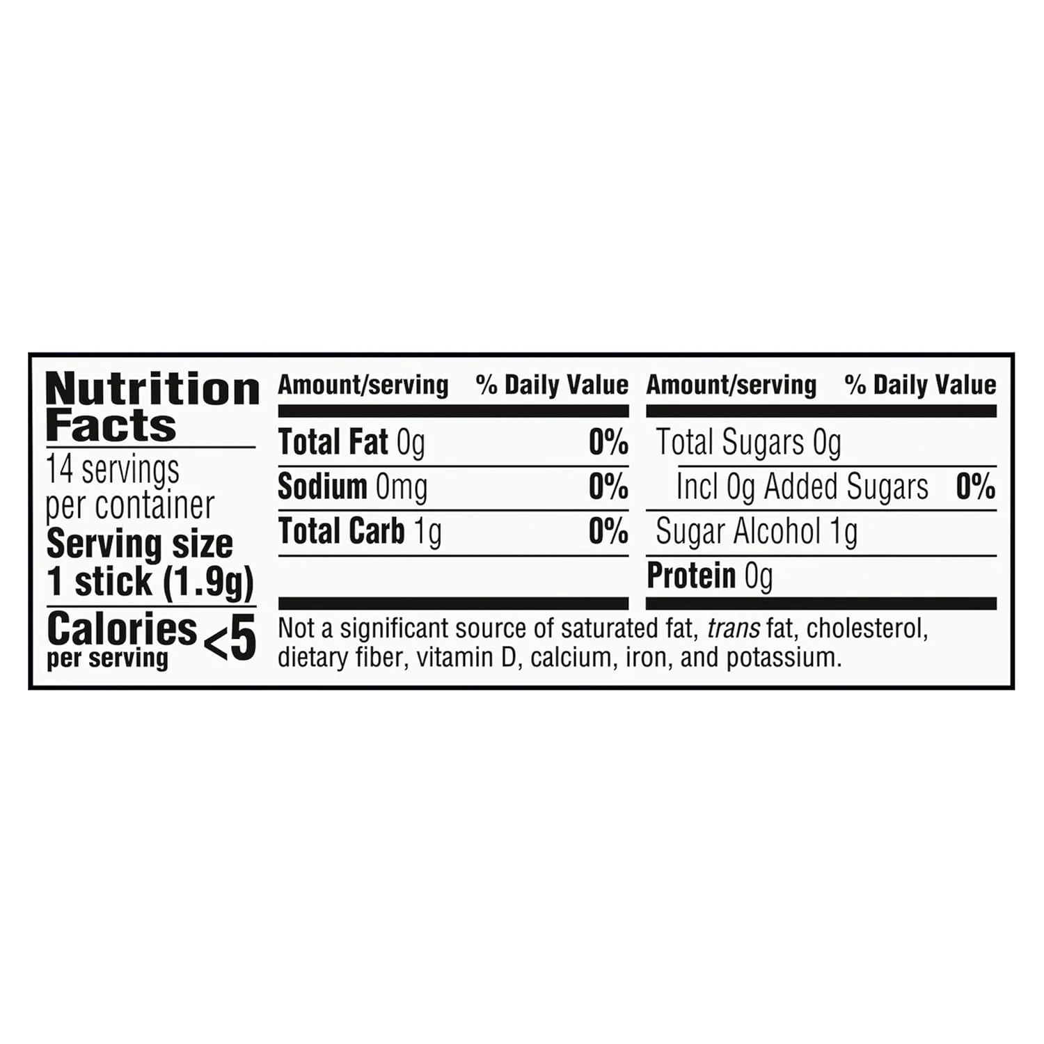 Trident Original Flavor Sugar Free Gum, 12 Packs of 14 Pieces (168 Total Pieces)