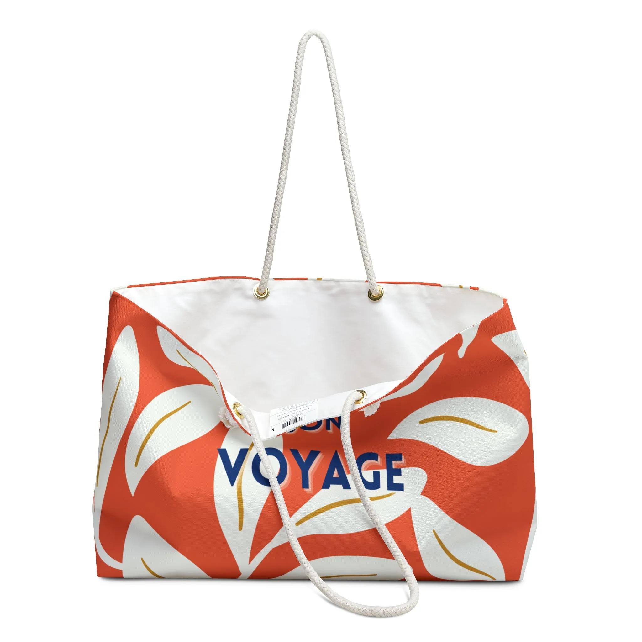 Tropical Weekender Bag, Bon Voyage