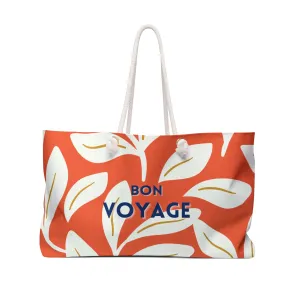 Tropical Weekender Bag, Bon Voyage