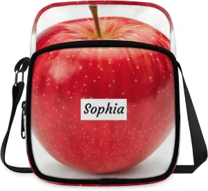 TropicalLife Personalized Crossbody Bag for Women Men Custom Name Messenger Bags