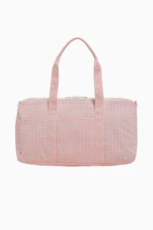 TRVL Gingham Taffy Weekender