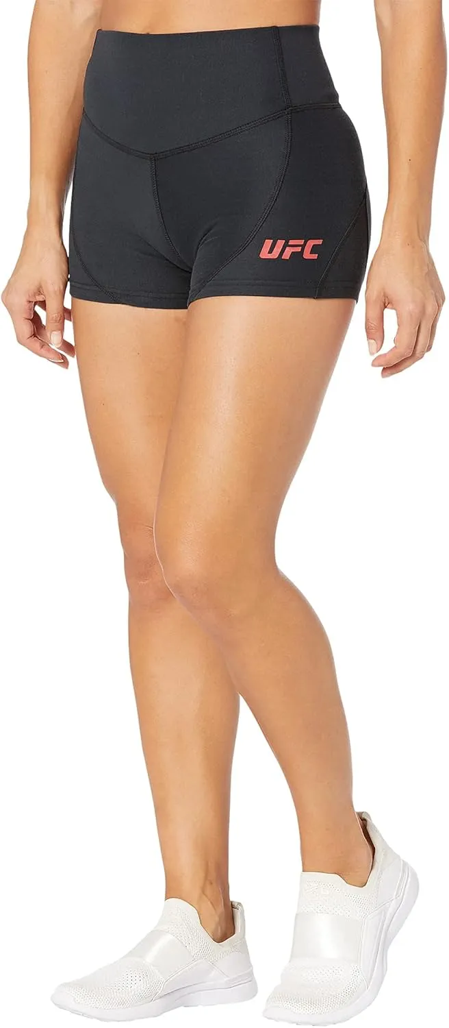 UFC 3" Extreme Workout Shorts for Women – High Waistline – 4-Way Stretchability – Blended Polyester