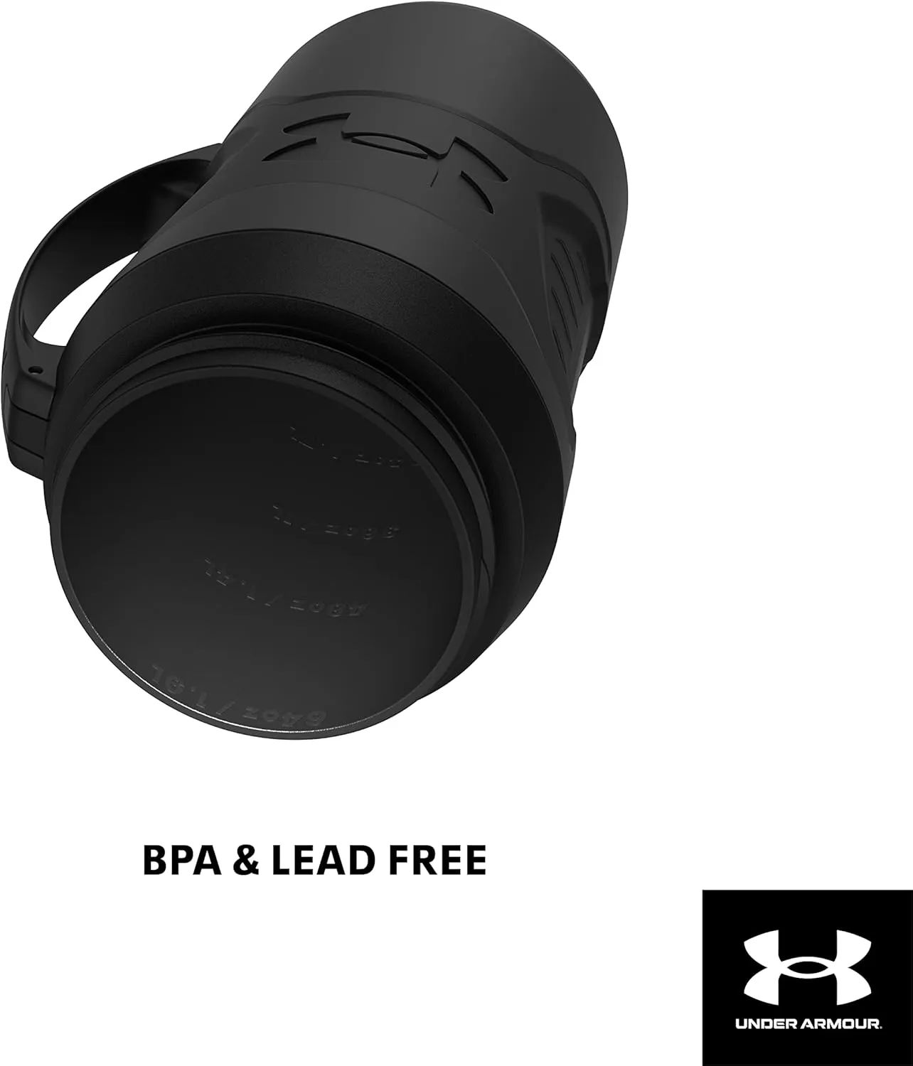 Under Armour Half Gallon Water Bottle Insulated, 64oz Insulated Water Bottle with Handle, Sports Water Jug, Fence Hook, Leak Resistant, for Baseball, Football & More
