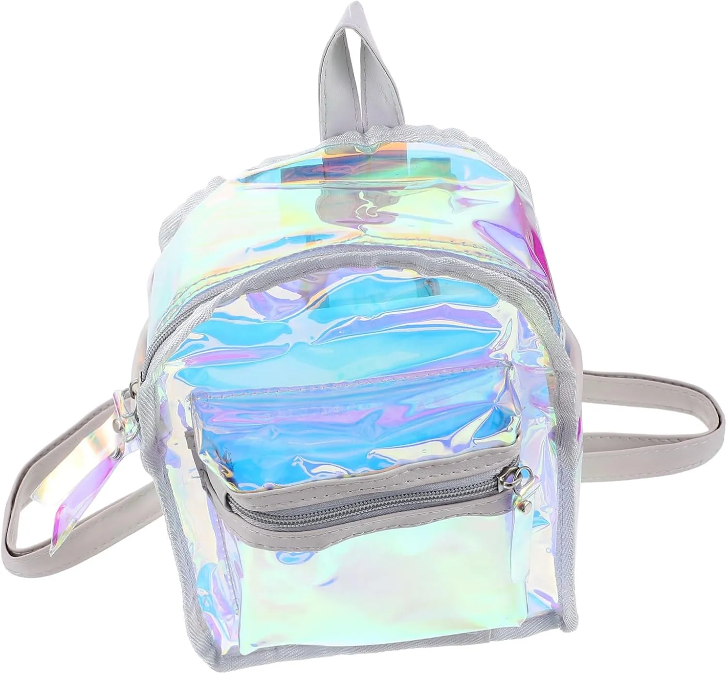 Unicorn Backpack for Boys and Girls Girls Holographic Backpack Dazzling Casual Travel Bag Practical Storage Bag