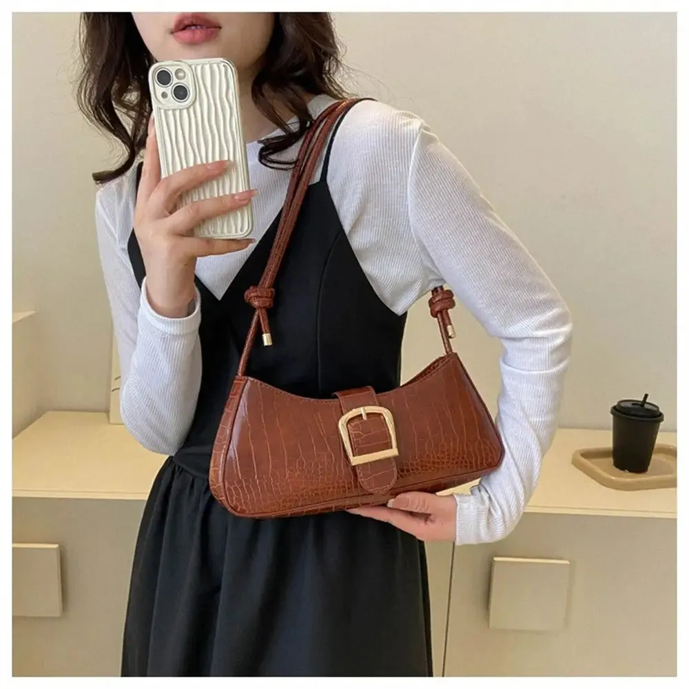Veloria™ PU Leather Trend Shoulder Bag