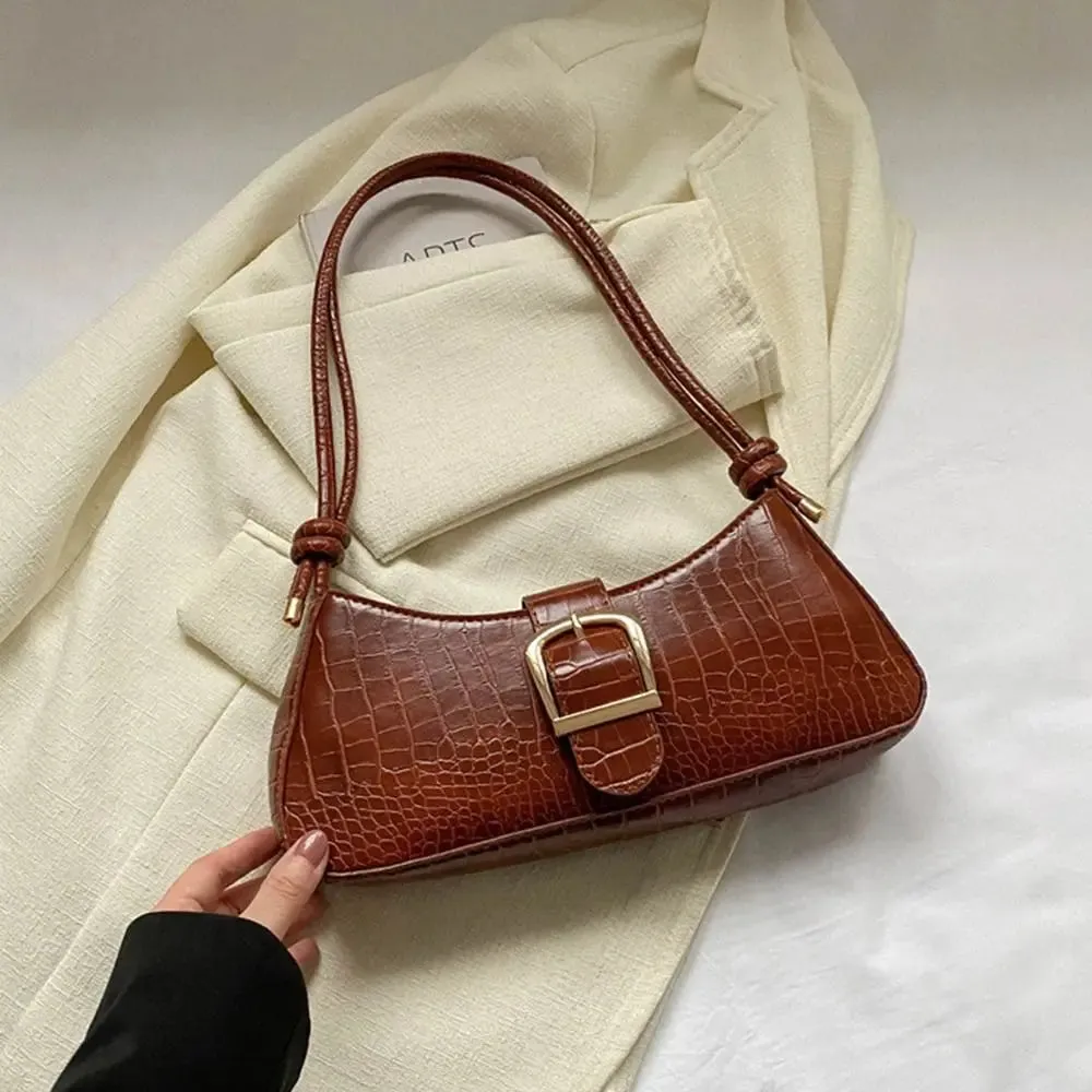 Veloria™ PU Leather Trend Shoulder Bag