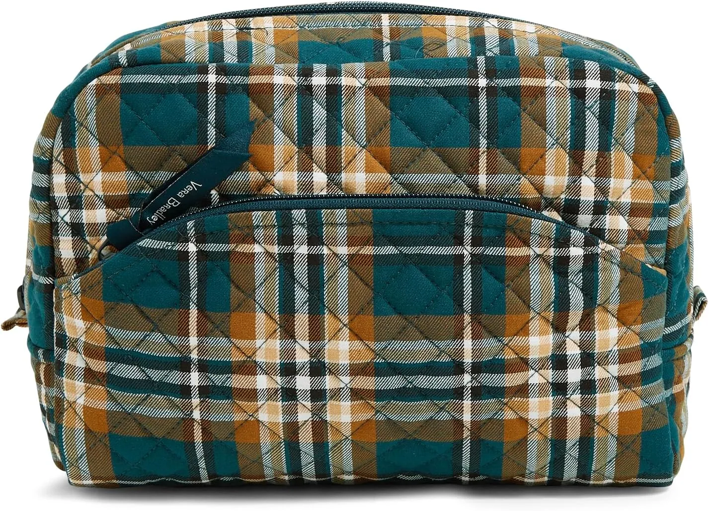 Vera Bradley Women's Cotton Large Cosmetic Makeup Organizer Bag