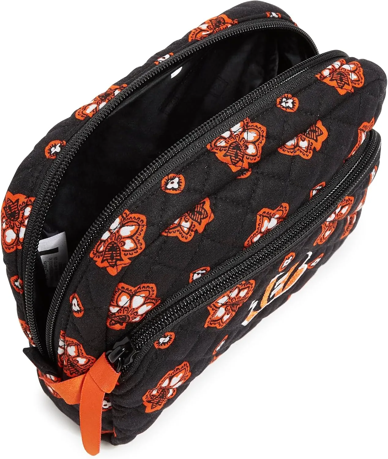 Vera Bradley Women's Cotton NFL Medium Cosmetic Makeup Organizer Bag (Multiple Teams Available)