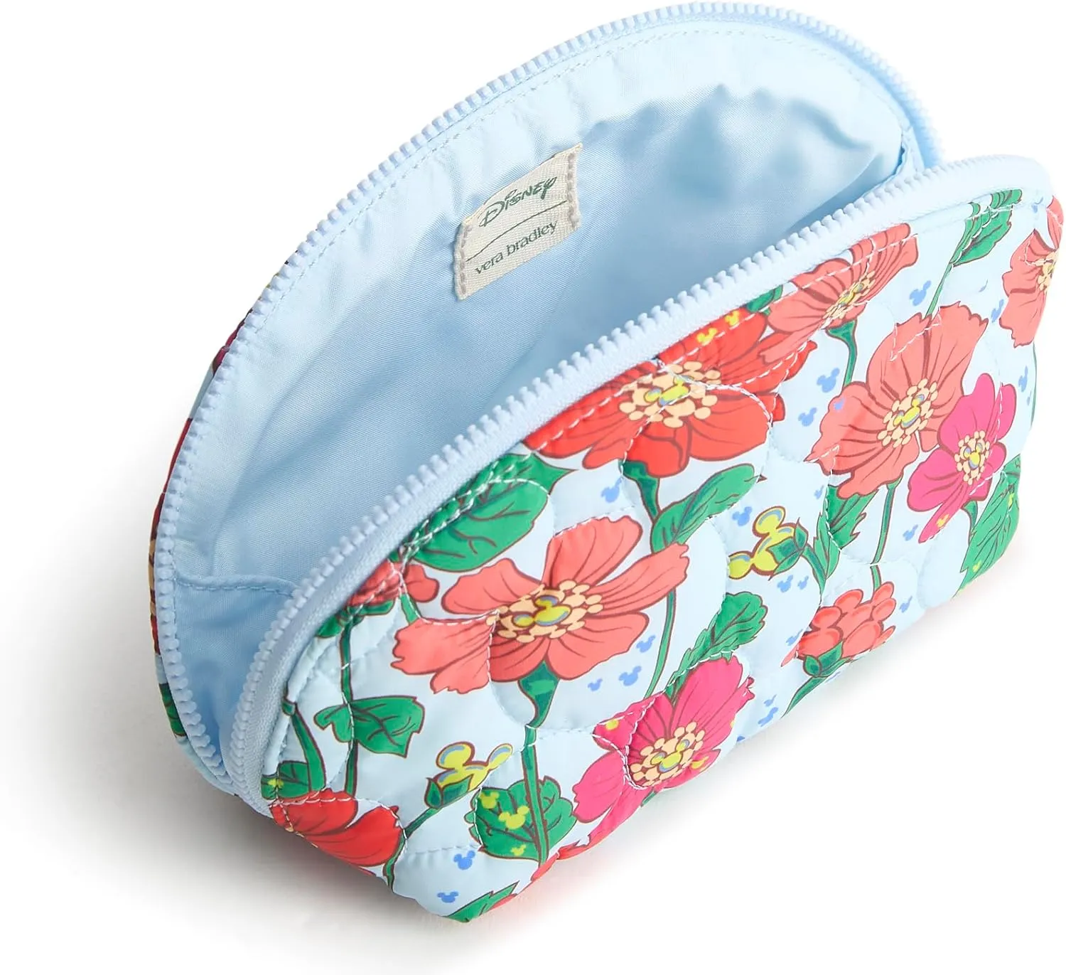 Vera Bradley Women's Disney Featherweight Mini Dome Cosmetic Makeup Bag