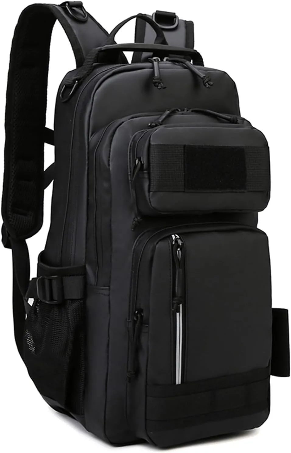 Versatile Fishing Backpack with Rod Holder and Adjustable Straps