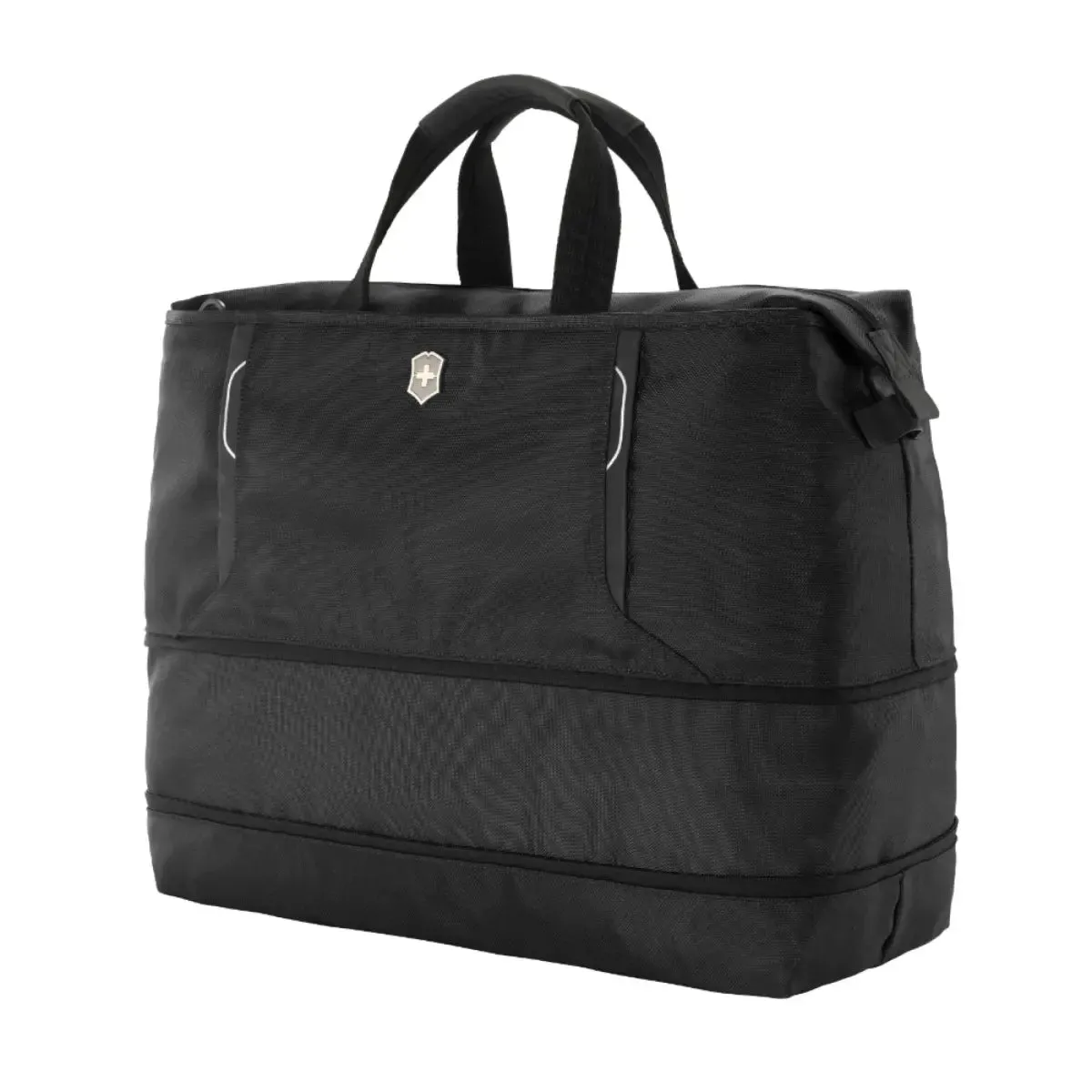 Victorinox Werks Traveler 6.0 Weekender XL - Carry-all Tote with Drop Down Expansion - Black