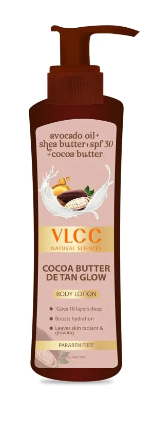 VLCC Spf 30 Pa    Cocoa Butter Detan Glow (Buy 1 Get 1)(400ml)
