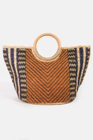 Warm Chevron Tote
