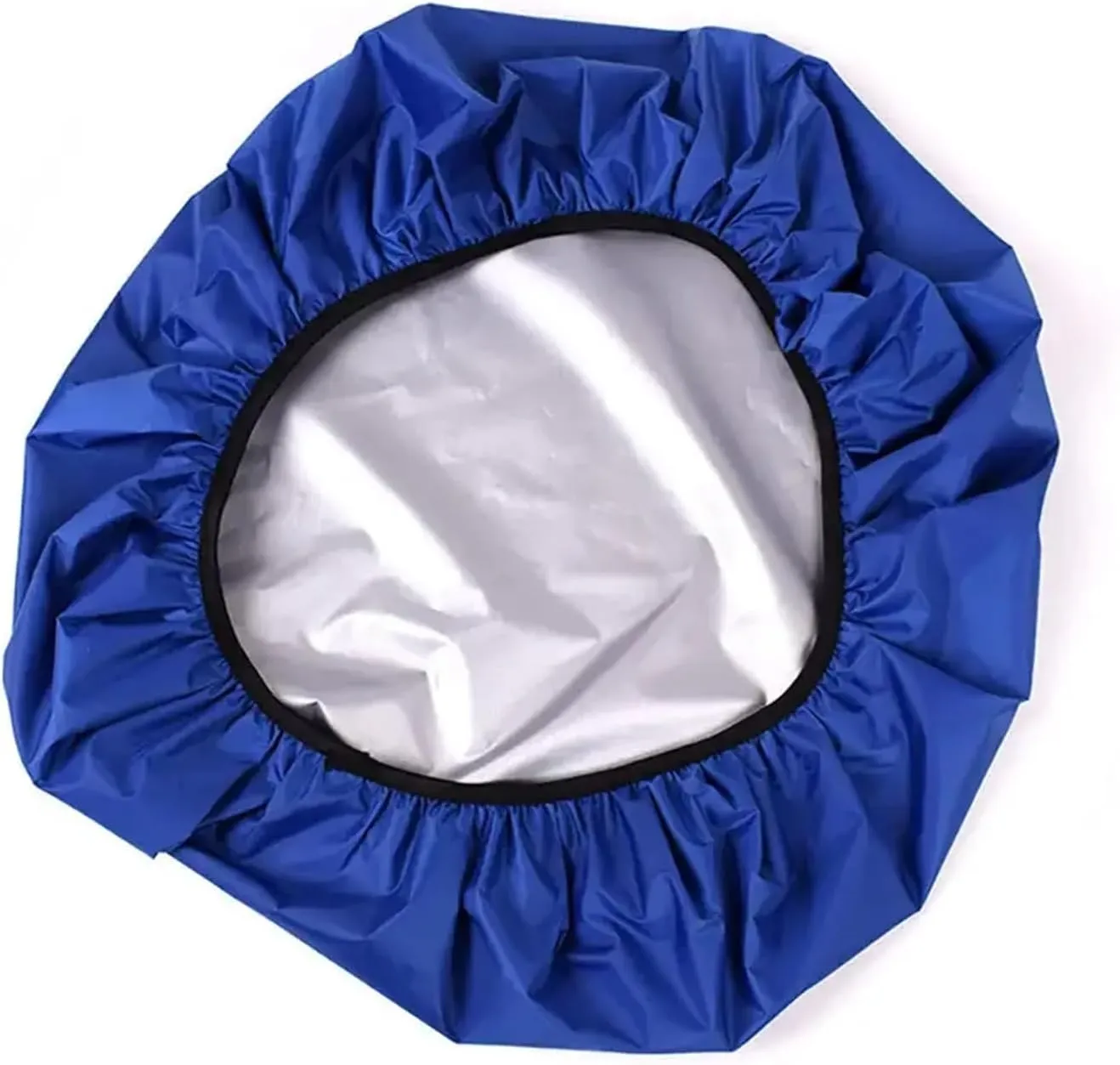 Waterproof Backpack Rain Cover Outdoor Reflective Backpack Rain Cover Night Cycling Hiking Safety Climbing Bag Cover Waterproof Rain Cover for Backpack 18-45L for Hiking，Camping(Deep Blue-XS)