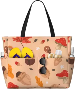 Waterproof Beach Bag for Women Sandproof Beach Tote Bag Large Capacity Swim Pool Bag