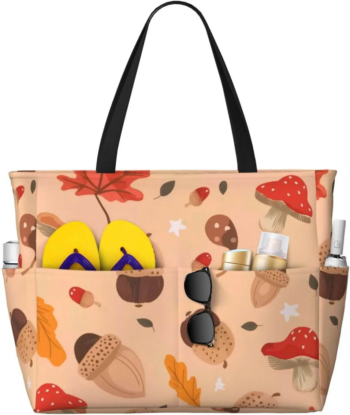 Waterproof Beach Bag for Women Sandproof Beach Tote Bag Large Capacity Swim Pool Bag