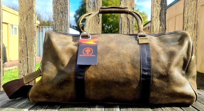 Waylon Overnight Leather Bag