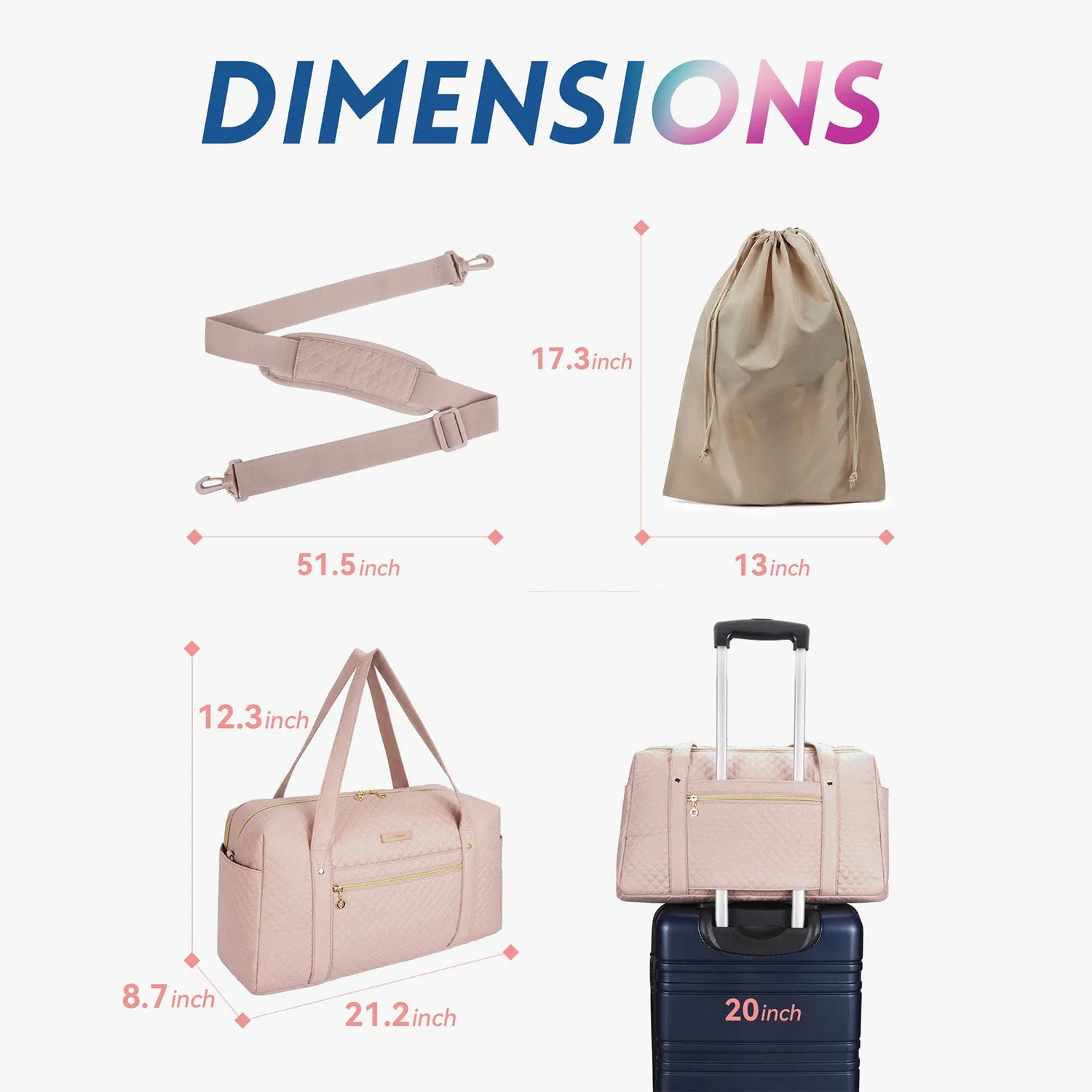 Weekender 31L Overnight Duffle Bag