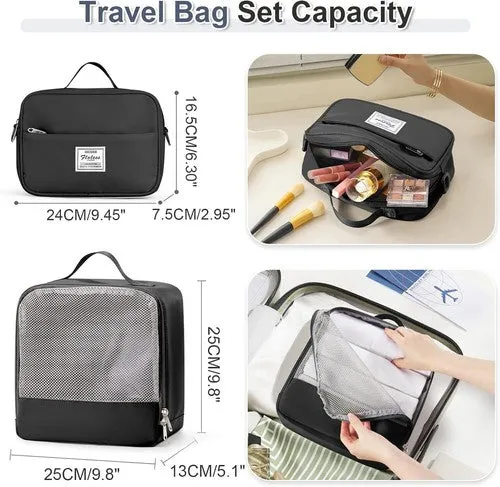 Weekender Bags for Women,Travel Duffel Bags with Shoe Compartment & Wet