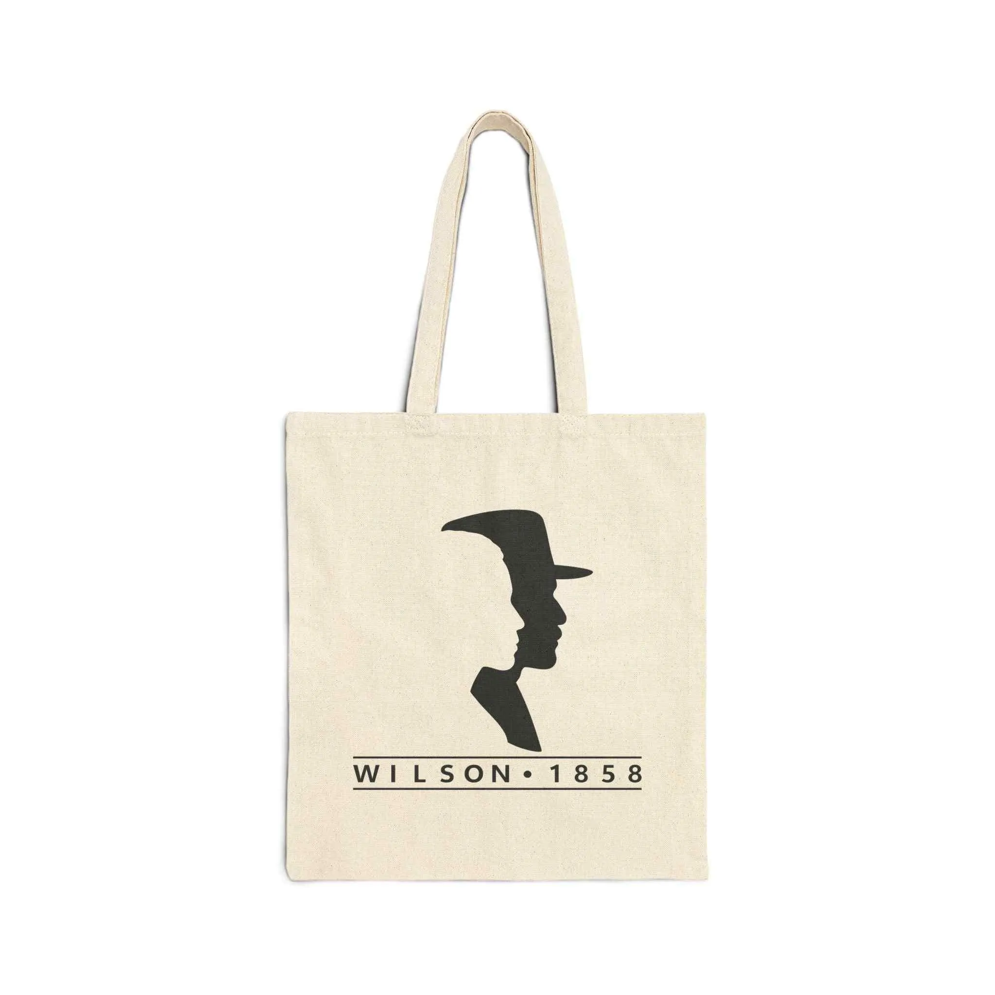Wilson Silhouette Cotton Canvas Tote Bag