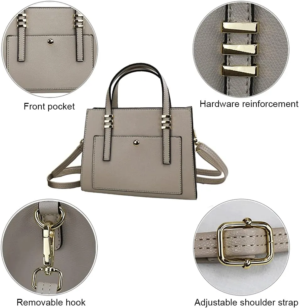 Women Fashion Handbags Tote Bag Shoulder Bags Wallet Messenger Bag for Ladies 3 Pcs Set